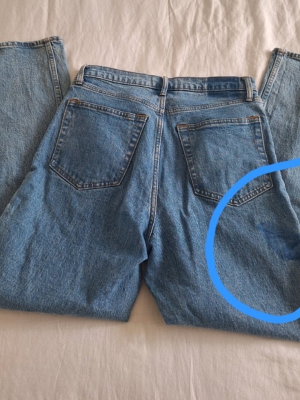 Abercrombie & Fitch The 90’s Straight Ultra High Rise Mom Jeans 30/10 - Picture 2 of 10